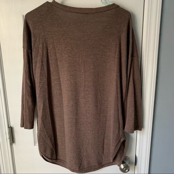 NWOT Brown Sweater - Picture 2 of 4